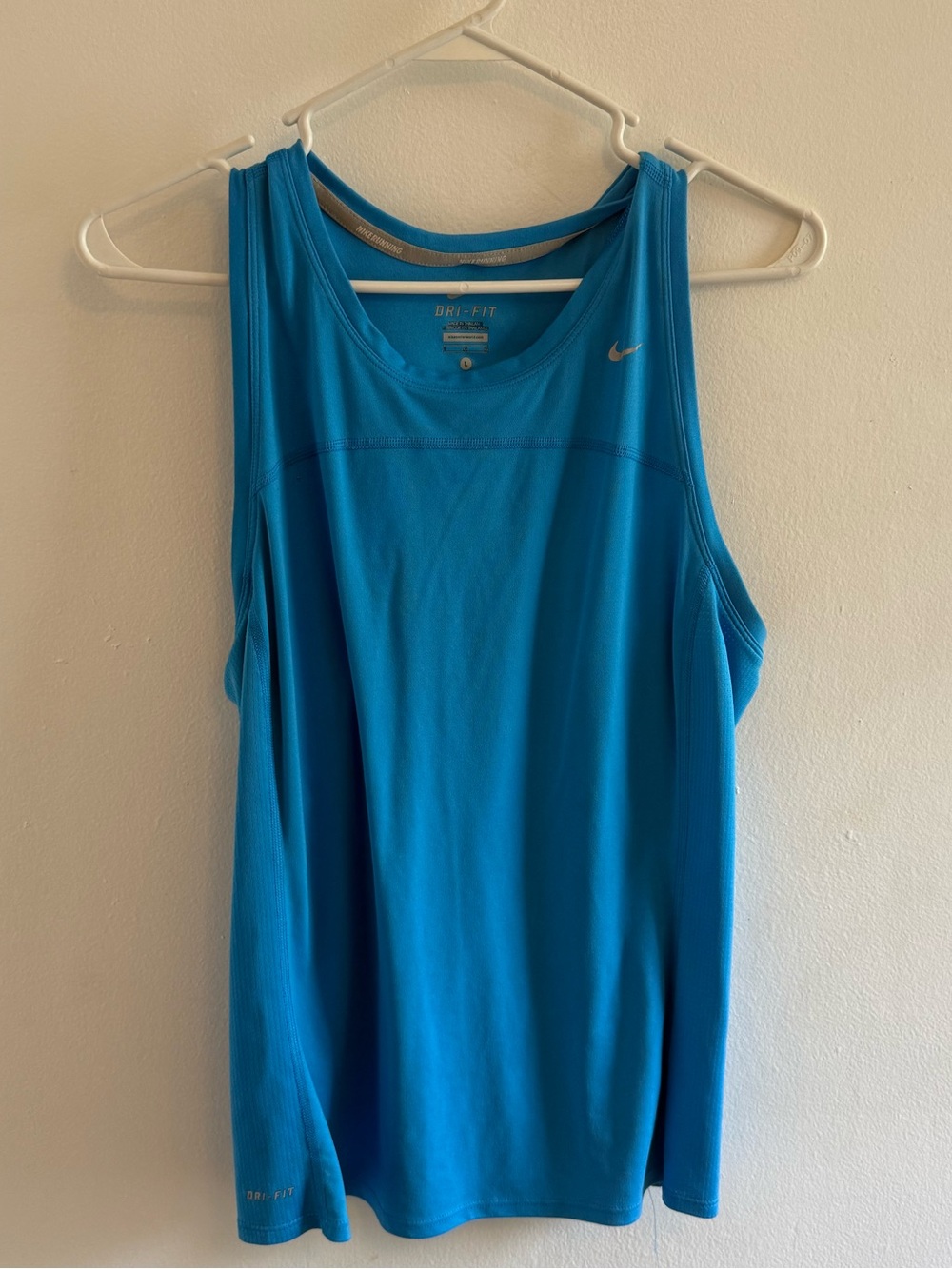 Nike Women's Bright Blue Dri-FIT tank size large - Picture 6 of 8